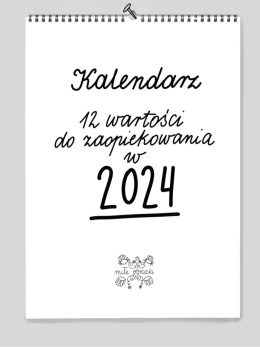 Kalendarz 2024 "Wartości"